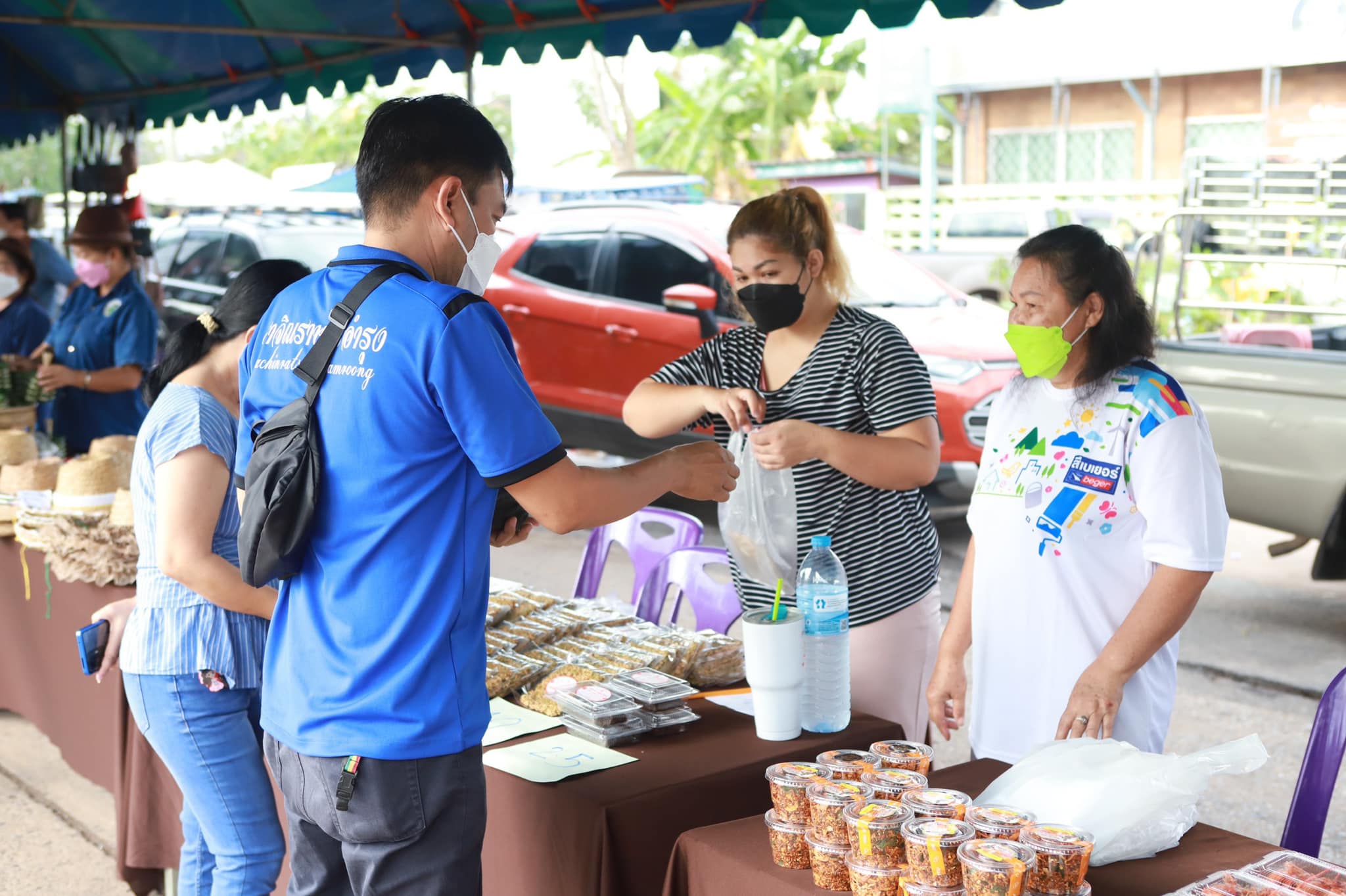 พช.ปราจีนบุรี “ส่งเสริมช่องทางการตลาดผลิตภัณฑ์กลุ่มอาชีพสมาชิกกองทุนพัฒนาบทบาทสตรี”
