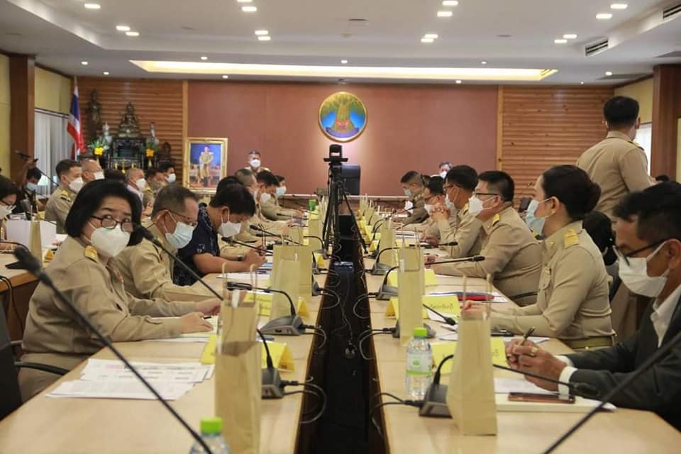 พช.ปราจีนบุรี ร่วมประชุมคณะกรรมการจังหวัดปราจีนบุรี ครั้งที่ 2/2565 ประจำเดือน กุมภาพันธ์ 2565