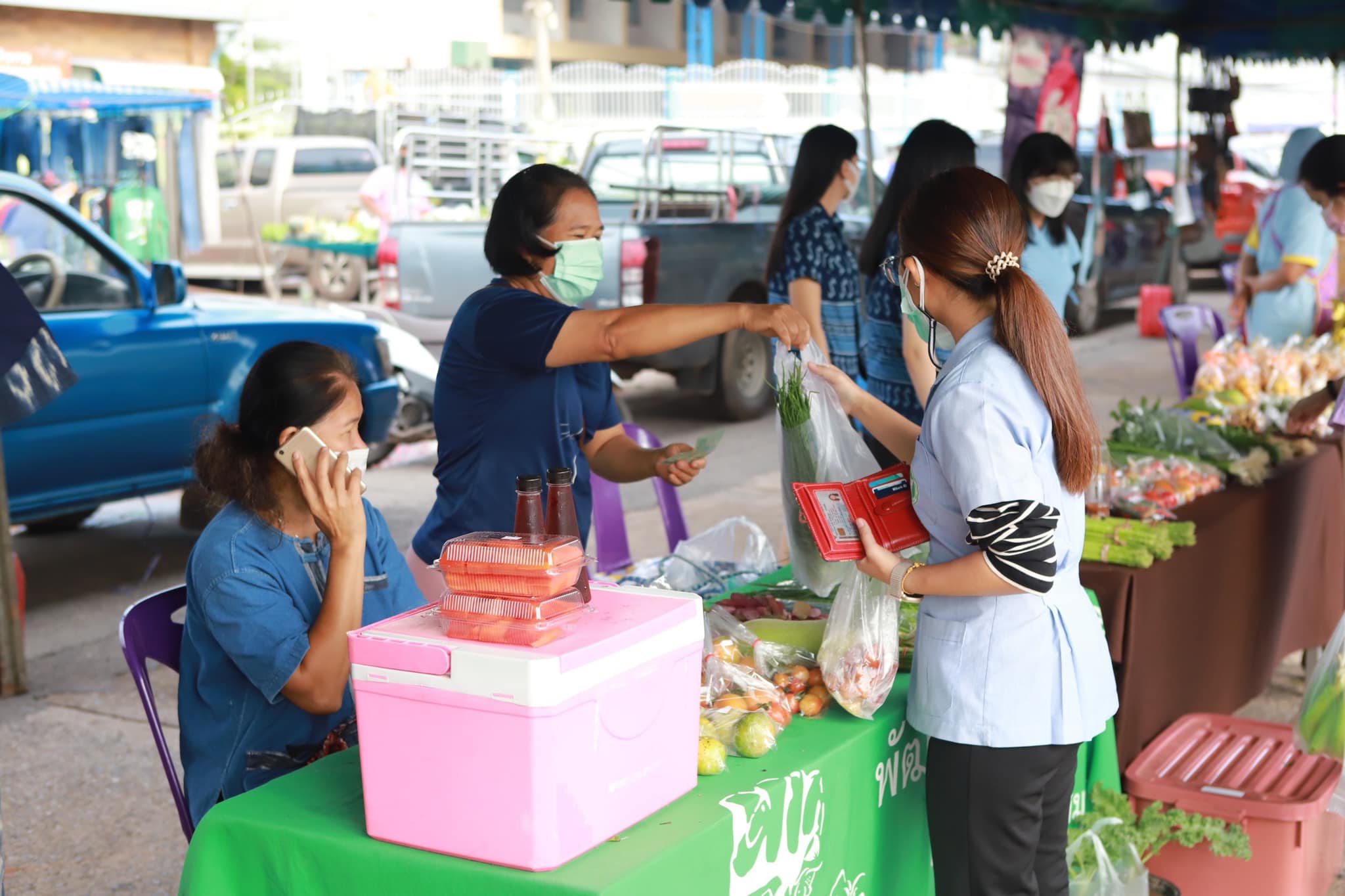 พช.ปราจีนบุรี “ส่งเสริมช่องทางการตลาดผลิตภัณฑ์กลุ่มอาชีพสมาชิกกองทุนพัฒนาบทบาทสตรี”