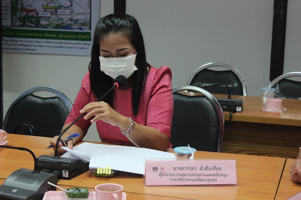 พช.ปราจีนบุรี ดำเนินการประชุมคณะทำงานขับเคลื่อนกองทุนพัฒนาบทบาทสตรีจังหวัดปราจีนบุรี ครั้งที่ 1 ประจำปีงบประมาณ พ.ศ. 2565