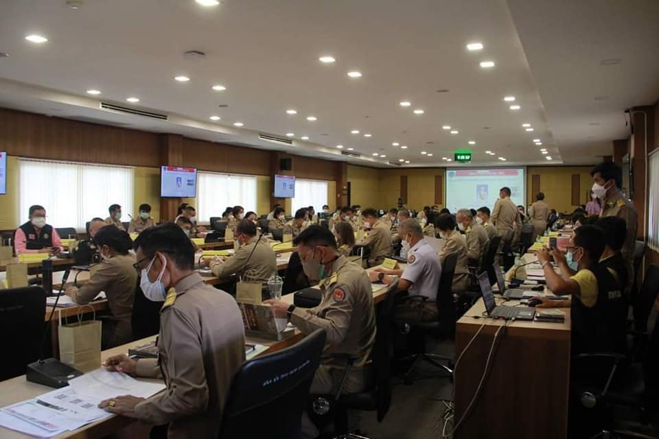 พช.ปราจีนบุรี ร่วมประชุมคณะกรรมการจังหวัดปราจีนบุรี ครั้งที่ 2/2565 ประจำเดือน กุมภาพันธ์ 2565