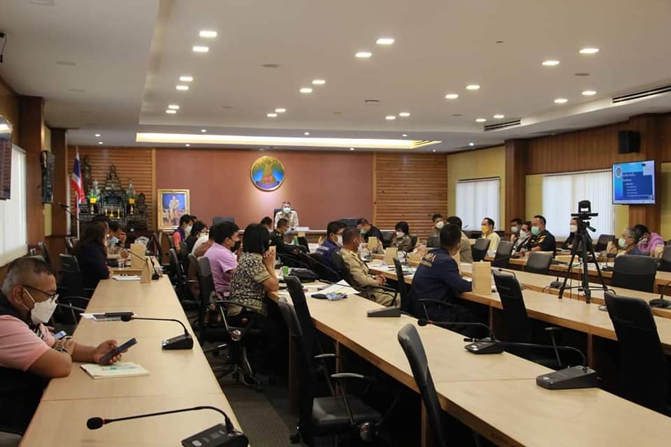 พช.ปราจีนบุรี ร่วมประชุมคณะกรรมการศูนย์อำนวยการป้องกันและปราบปรามยาเสพติดจังหวัดปราจีนบุรี ครั้งที่ 2/2565