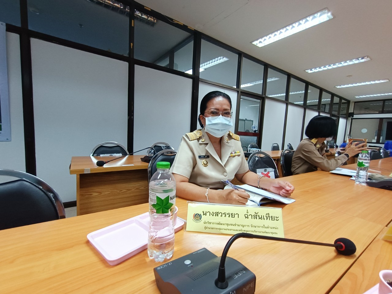 พช.ปราจีนบุรี ร่วมประชุมกรมการพัฒนาชุมชน ครั้งที่ 1/2565 ผ่านระบบ VDO Conference