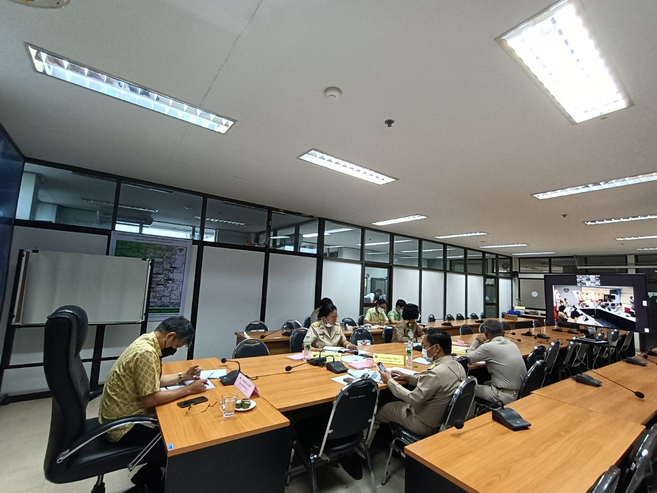 พช.ปราจีนบุรี ร่วมประชุมกรมการพัฒนาชุมชน ครั้งที่ 1/2565 ผ่านระบบ VDO Conference