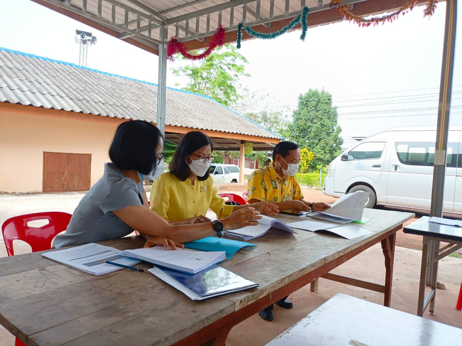 พช.ปราจีนบุรี ผู้ตรวจราชการกรมการพัฒนาชุมชน ลงพื้นที่จังหวัดปราจีนบุรี