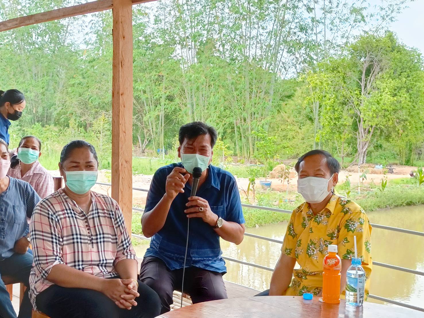 พช.ปราจีนบุรี ผู้ตรวจราชการกรมการพัฒนาชุมชน ลงพื้นที่จังหวัดปราจีนบุรี