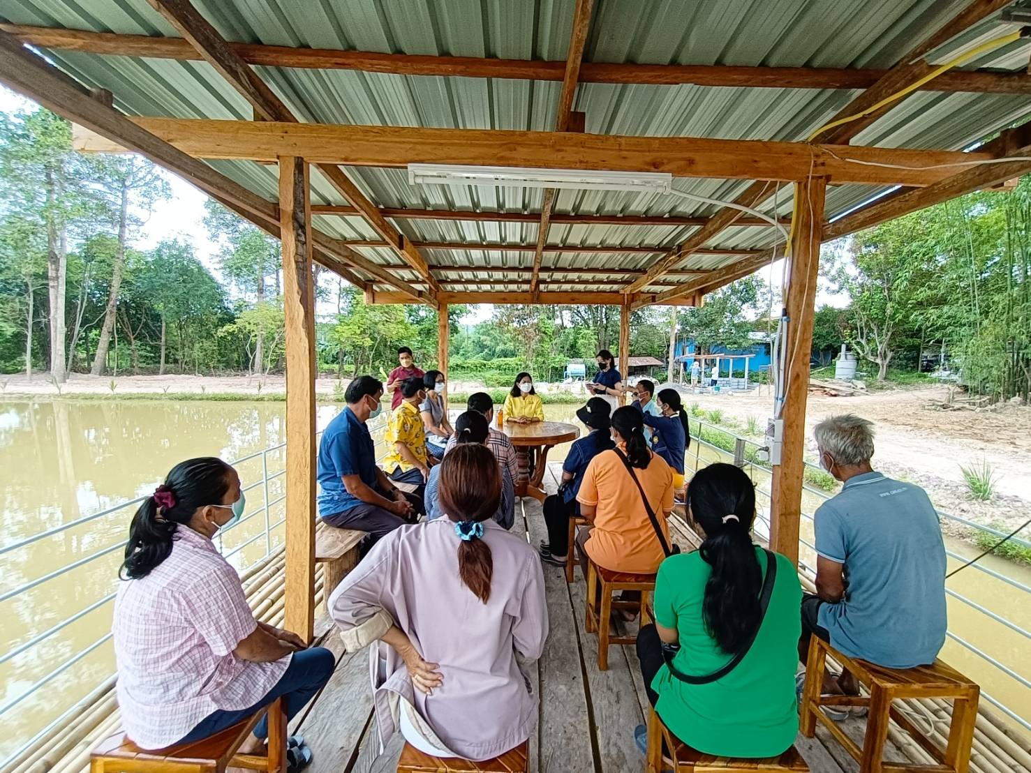 พช.ปราจีนบุรี ผู้ตรวจราชการกรมการพัฒนาชุมชน ลงพื้นที่จังหวัดปราจีนบุรี