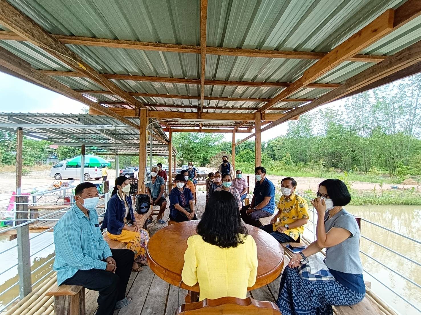 พช.ปราจีนบุรี ผู้ตรวจราชการกรมการพัฒนาชุมชน ลงพื้นที่จังหวัดปราจีนบุรี
