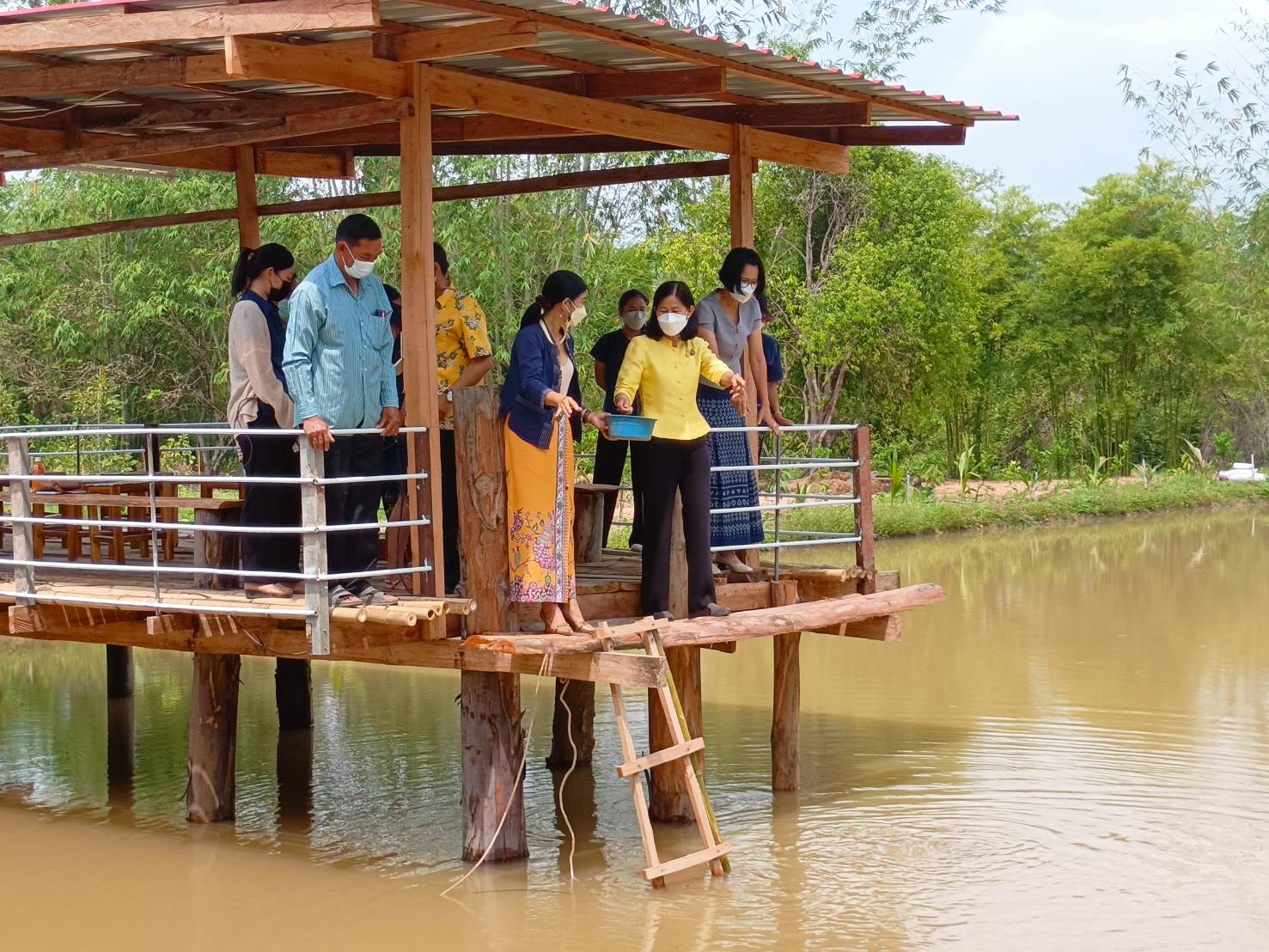 พช.ปราจีนบุรี ผู้ตรวจราชการกรมการพัฒนาชุมชน ลงพื้นที่จังหวัดปราจีนบุรี