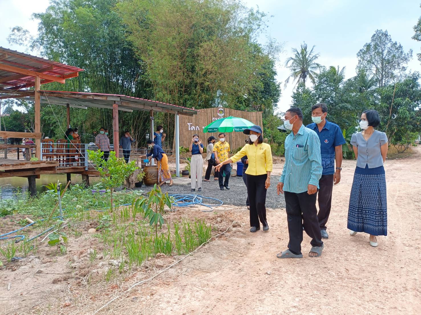 พช.ปราจีนบุรี ผู้ตรวจราชการกรมการพัฒนาชุมชน ลงพื้นที่จังหวัดปราจีนบุรี