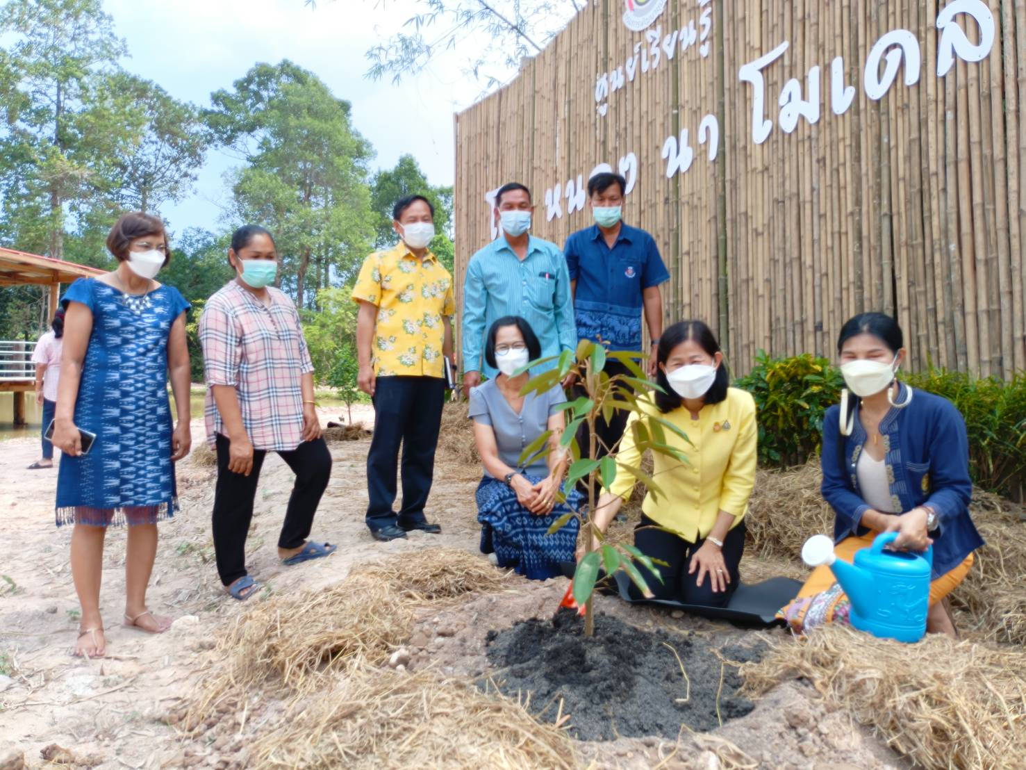 พช.ปราจีนบุรี ผู้ตรวจราชการกรมการพัฒนาชุมชน ลงพื้นที่จังหวัดปราจีนบุรี