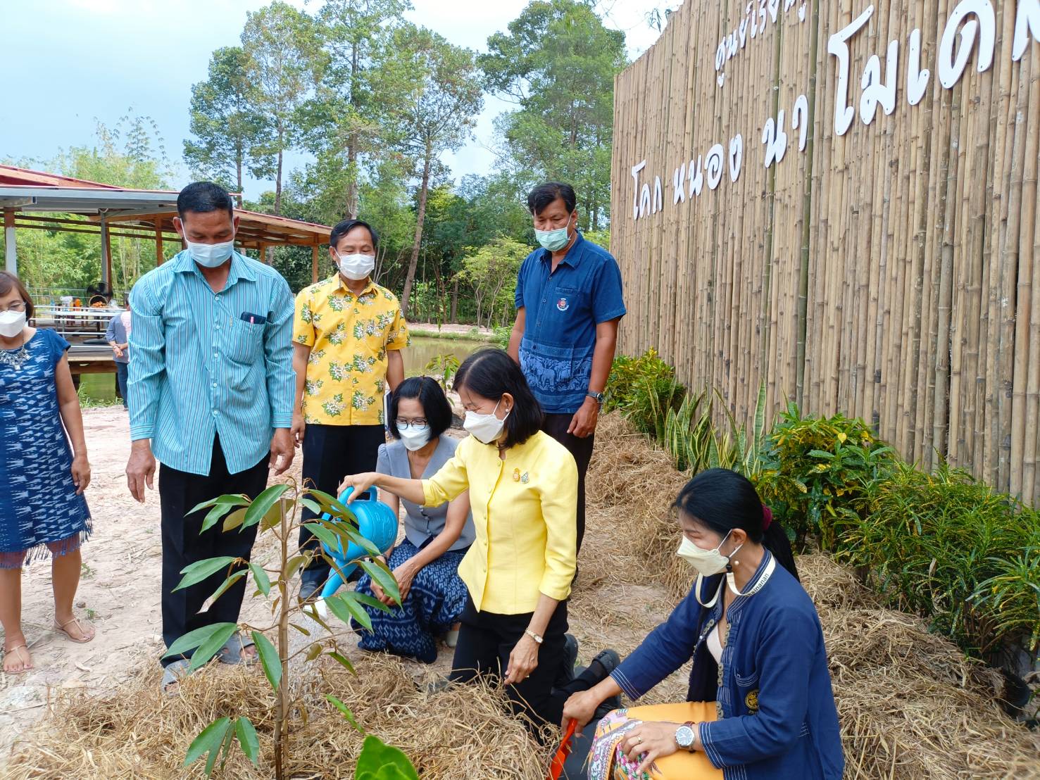 พช.ปราจีนบุรี ผู้ตรวจราชการกรมการพัฒนาชุมชน ลงพื้นที่จังหวัดปราจีนบุรี