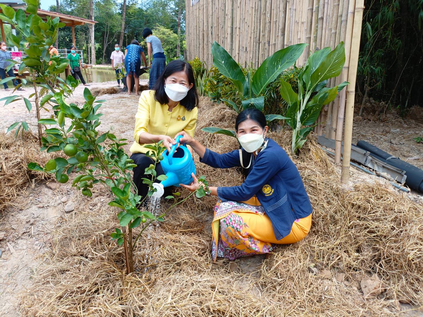 พช.ปราจีนบุรี ผู้ตรวจราชการกรมการพัฒนาชุมชน ลงพื้นที่จังหวัดปราจีนบุรี