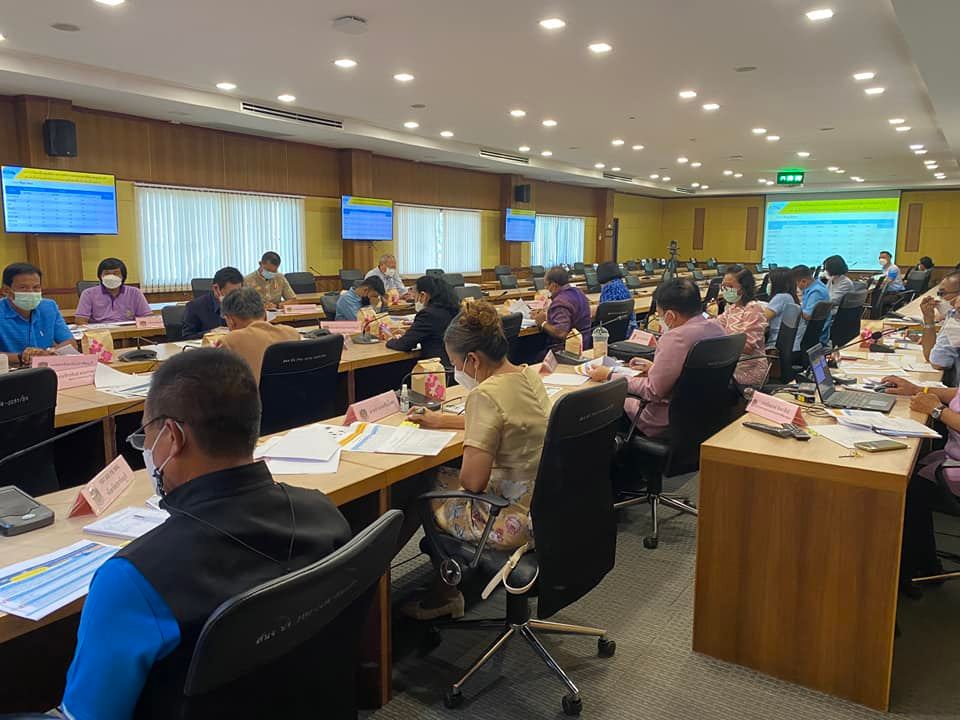 จังหวัดปราจีนบุรี ดำเนินการประชุมคณะอำนวยการบริหารศูนย์อำนวยการขจัดความยากจนและพัฒนาคนทุกช่วงวัยอย่างยั่งยืนตามหลักปรัชญาเศรษฐกิจพอเพียง จังหวัดปราจีนบุรี (คณะทำงานติดตาม สนับสนุนฯ)