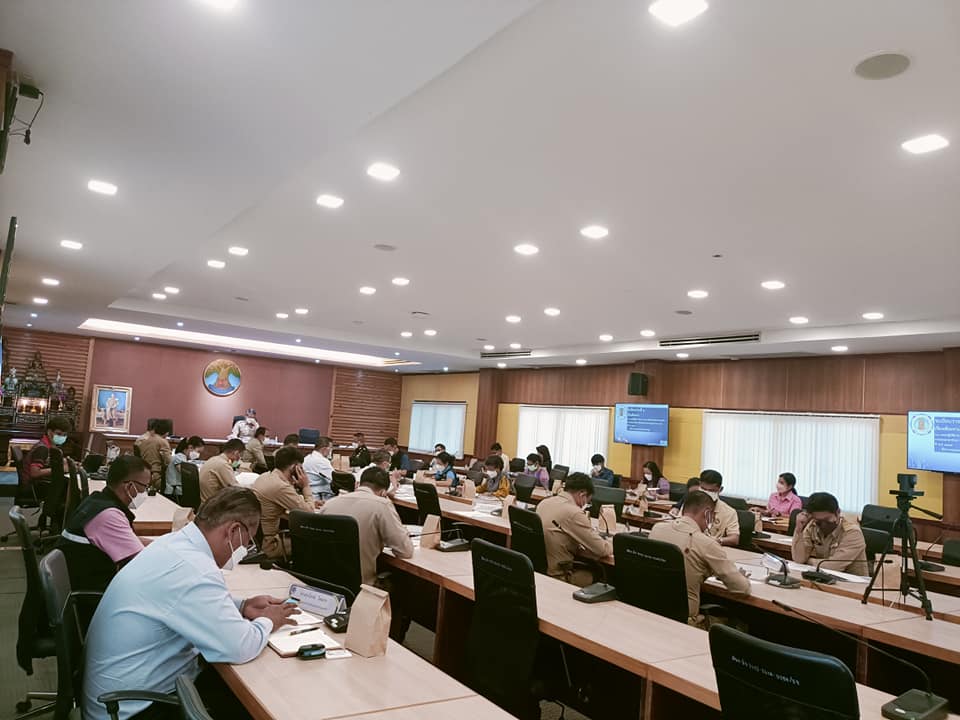 พช.ปราจีนบุรี ร่วมประชุมคณะกรรมการศูนย์อำนวนการป้องกันและปราบปรามยาเสพติดจังหวัดปราจีนบุรี