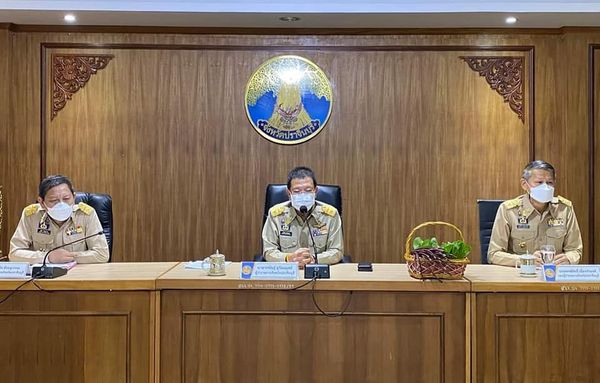 พช.ปราจีนบุรี ร่วมประชุมหัวหน้าส่วนราชการสังกัดกระทรวงมหาดไทย  ประจำเดือนมีนาคม 2565