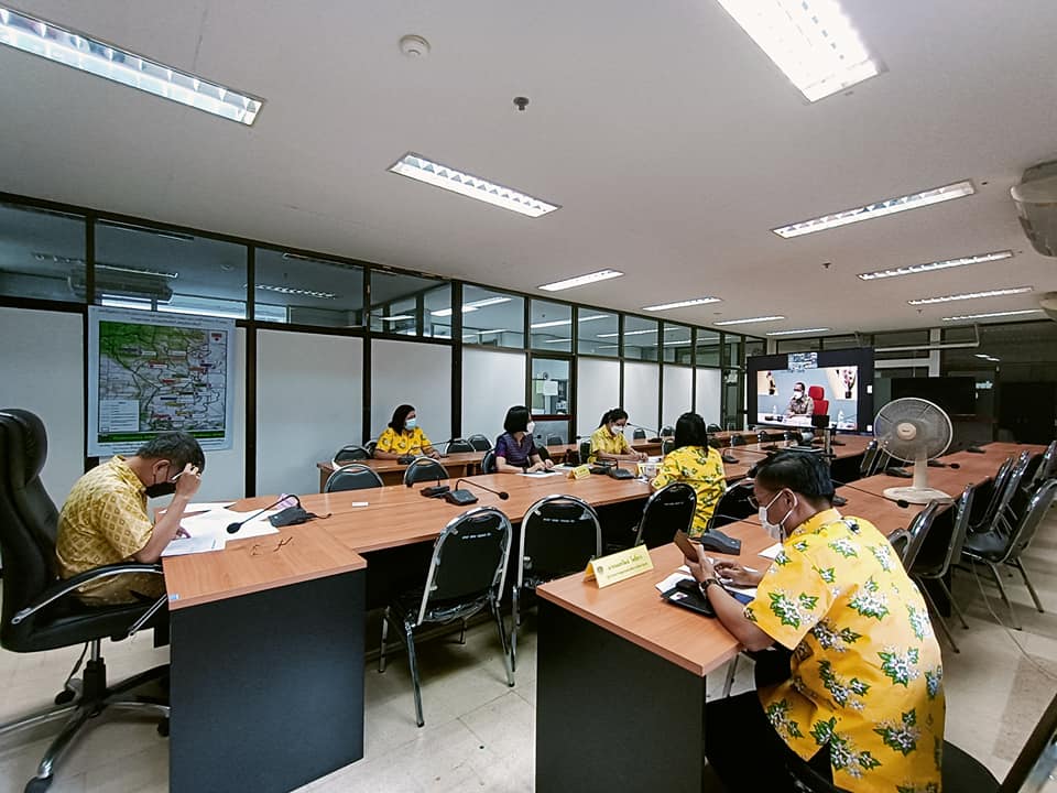 พช.ปราจีนบุรี ร่วมประชุมกรมการพัฒนาชุมชน ครั้งที่ 3/2565 ผ่านระบบ VDO Conference