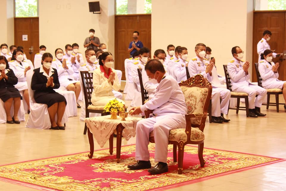 จังหวัดปราจีนบุรี จัดพิธีทอดผ้าป่าสมทบทุนกองทุนพัฒนาเด็กชนบทในพระราชูปถัมภ์ สมเด็จพระเทพรัตนราชสุดาฯ สยามบรมราชกุมารี จังหวัดปราจีนบุรี ประจำปี 2565