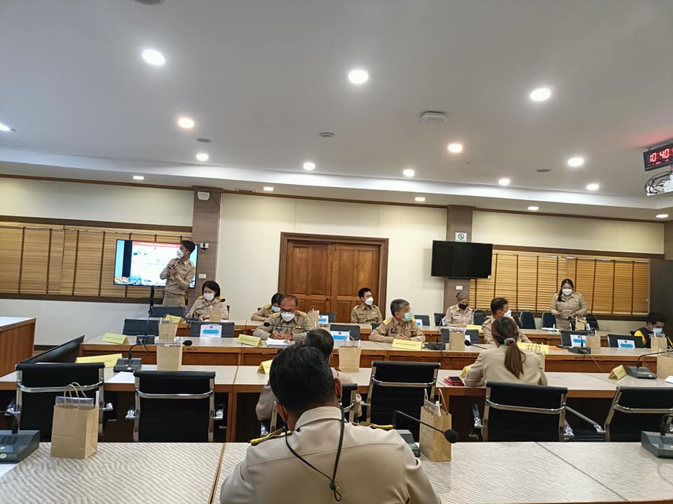 พช.ปราจีนบุรี ร่วมประชุมขับเคลื่อนและติดตามนโยบายของรัฐบาลและภารกิจสำคัญของกระทรวงมหาดไทย ประจำปีงบประมาณ พ.ศ. 2565 (เดือนเมษายน)