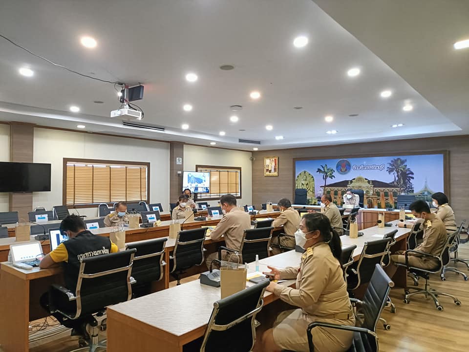 พช.ปราจีนบุรี ร่วมประชุมขับเคลื่อนและติดตามนโยบายของรัฐบาลและภารกิจสำคัญของกระทรวงมหาดไทย ประจำปีงบประมาณ พ.ศ. 2565 (เดือนเมษายน)