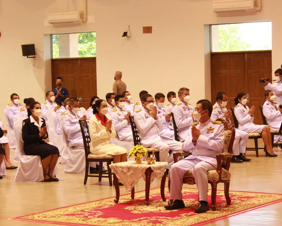 จังหวัดปราจีนบุรี จัดพิธีทอดผ้าป่าสมทบทุนกองทุนพัฒนาเด็กชนบทในพระราชูปถัมภ์ สมเด็จพระเทพรัตนราชสุดาฯ สยามบรมราชกุมารี จังหวัดปราจีนบุรี ประจำปี 2565