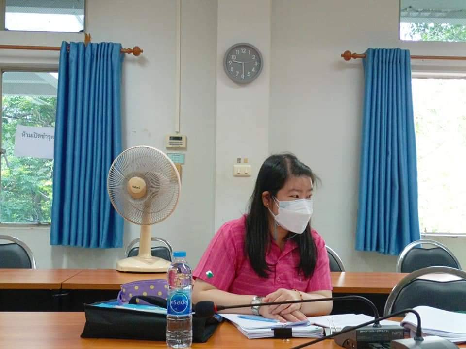 พช.ปราจีนบุรี ประชุมการดำเนินงานตามแผนการตรวจสอบประจำปีงบประมาณ พ.ศ. 2565 (Performance Audit) (การตรวจสอบครุภัณฑ์ที่ได้จากการจัดซื้อจัดจ้างตามโครงการส่งเสริมผลิตภัณฑ์ภูมิปัญญาผ้าไทย)