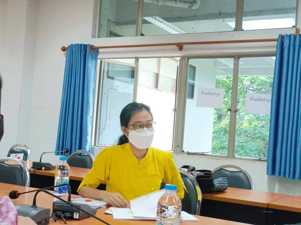 พช.ปราจีนบุรี ประชุมการดำเนินงานตามแผนการตรวจสอบประจำปีงบประมาณ พ.ศ. 2565 (Performance Audit) (การตรวจสอบครุภัณฑ์ที่ได้จากการจัดซื้อจัดจ้างตามโครงการส่งเสริมผลิตภัณฑ์ภูมิปัญญาผ้าไทย)