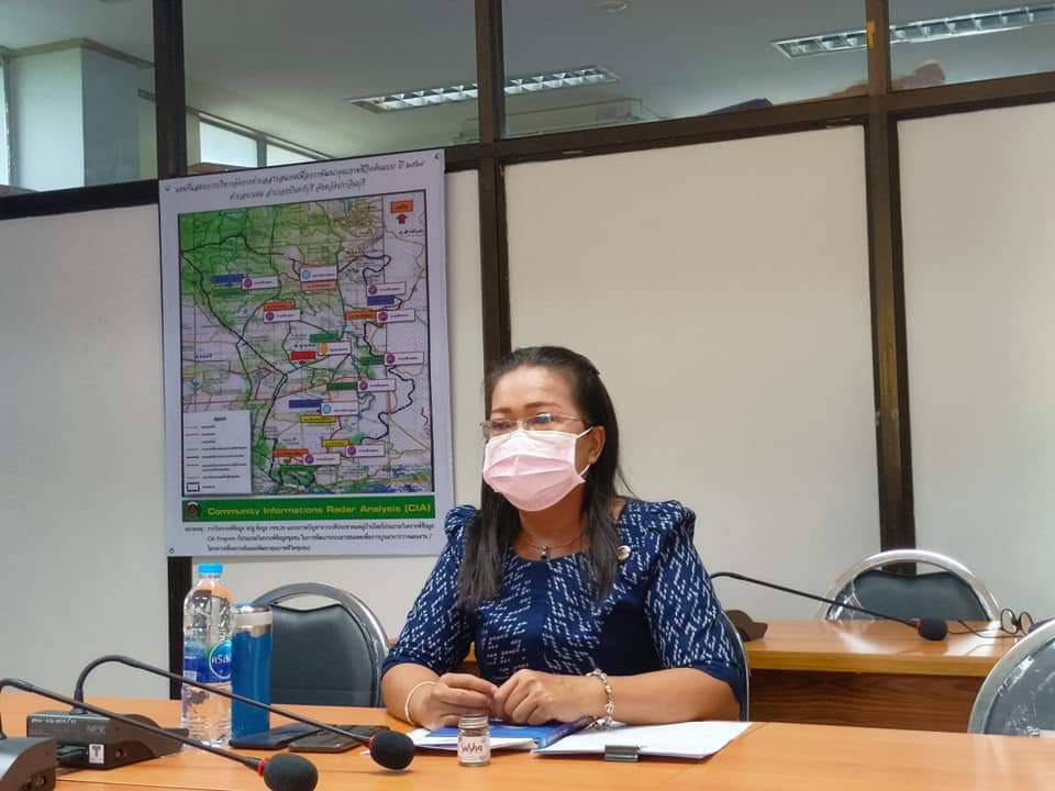 พช.ปราจีนบุรี ประชุมการดำเนินงานตามแผนการตรวจสอบประจำปีงบประมาณ พ.ศ. 2565 (Performance Audit) (การตรวจสอบครุภัณฑ์ที่ได้จากการจัดซื้อจัดจ้างตามโครงการส่งเสริมผลิตภัณฑ์ภูมิปัญญาผ้าไทย)