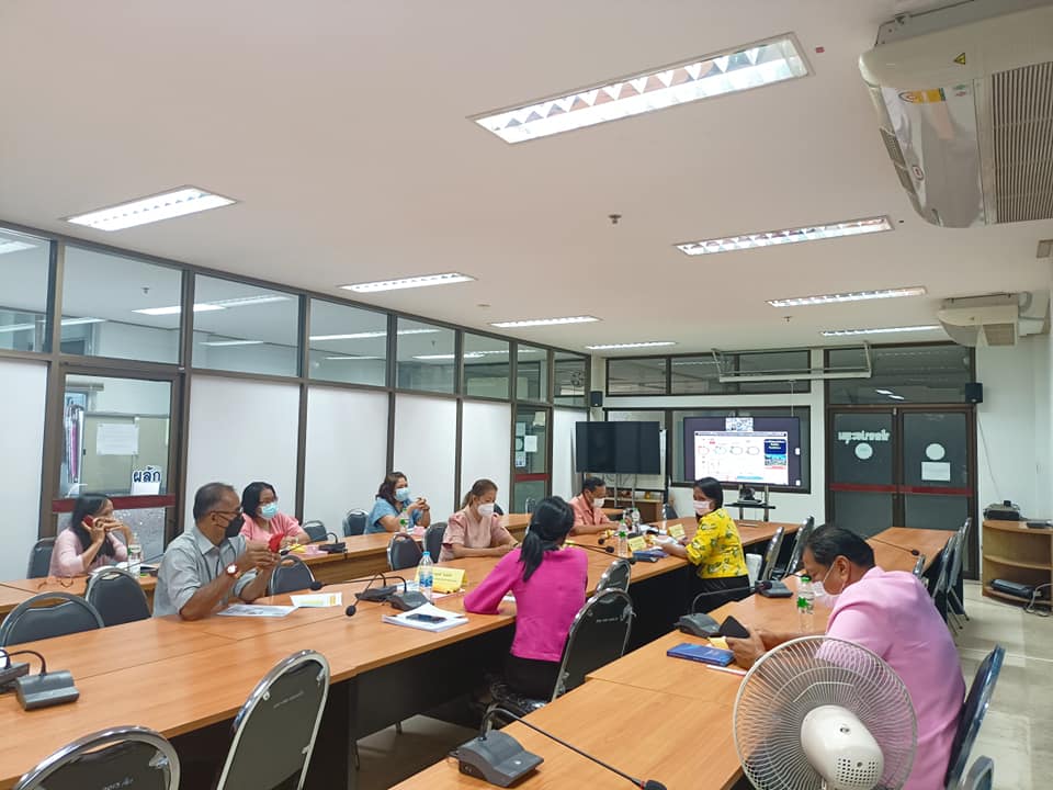 พช.ปราจีนบุรี ร่วมประชุมกรมการพัฒนาชุมชน ครั้งที่ ๔/๒๕๖๕ ผ่านระบบ VDO Conference