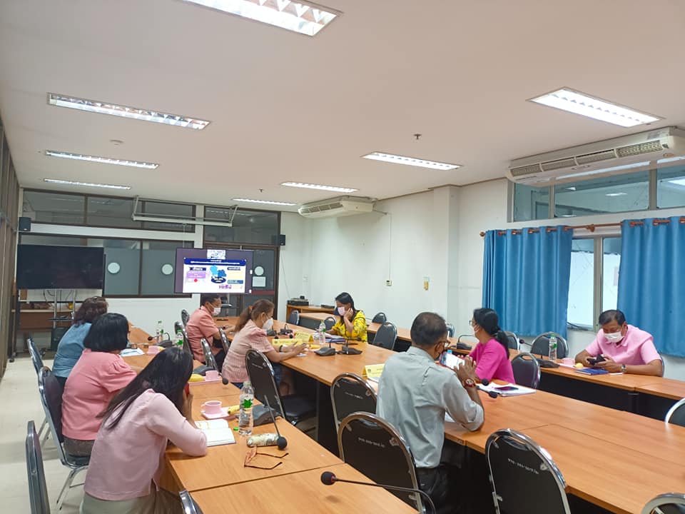 พช.ปราจีนบุรี ร่วมประชุมกรมการพัฒนาชุมชน ครั้งที่ ๔/๒๕๖๕ ผ่านระบบ VDO Conference