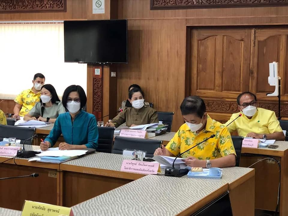พช.ปราจีนบุรี ร่วมประชุม ก.ท.จังหวัดปราจีนบุรี ครั้งที่ 4/2565 ประจำเดือนเมษายน 2565