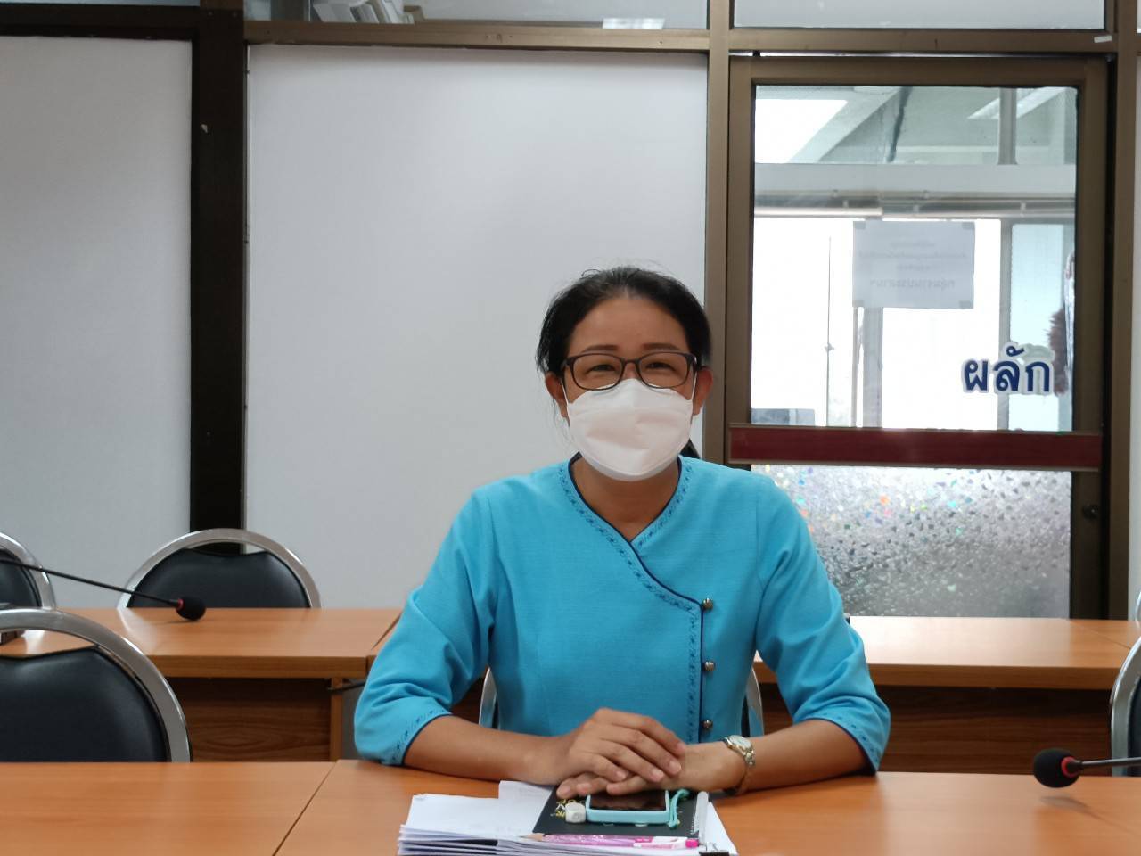 พช.ปราจีนบุรี ประชุมปรับเปลี่ยนการดำเนินงานในสำนักงานพัฒนาชุมชนจังหวัดปราจีนบุรี