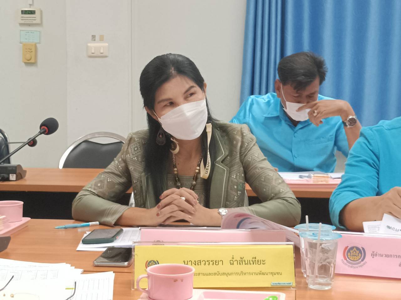 พช.ปราจีนบุรี ประชุมผู้บริหารงานพัฒนาชุมชน และนักวิชาการพัฒนาชุมชนจังหวัด ครั้งที่  2/2565