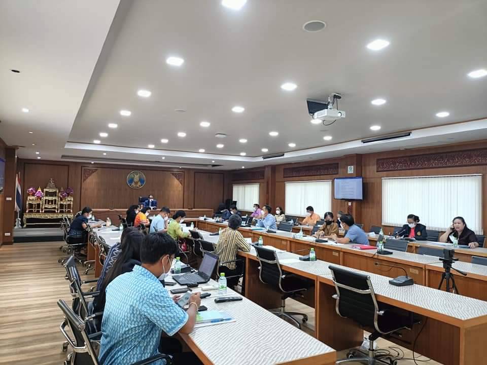 พช.ปราจีนบุรี ร่วมประชุมเร่งรัดติดตามการก่อหนี้ผูกพัน และการใช้จ่ายเงินงบประมาณรายจ่ายประจำปีงบประมาณ พ.ศ. 2565 ครั้งที่ 5/2565