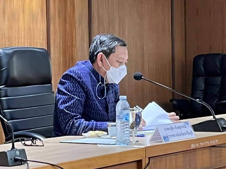 พช.ปราจีนบุรี ร่วมประชุมเร่งรัดติดตามการก่อหนี้ผูกพัน และการใช้จ่ายเงินงบประมาณรายจ่ายประจำปีงบประมาณ พ.ศ. 2565 ครั้งที่ 5/2565