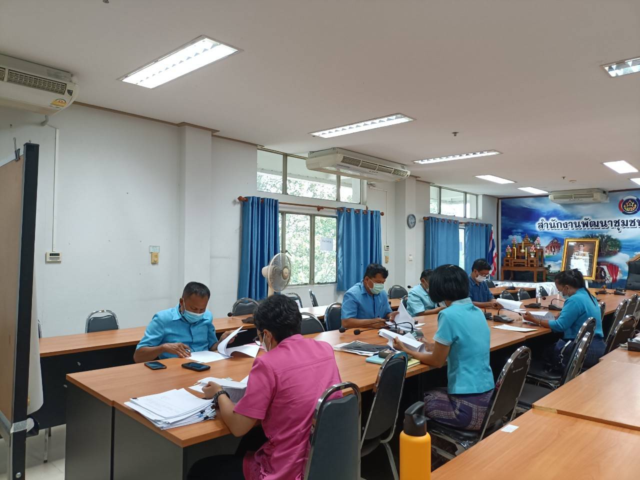 พช.ปราจีนบุรี ประชุมคณะทำงานพิจารณาจัดทำข้อตกลงการปฏิบัติราชการและผลการประเมินผลการปฏิบัติราชการของข้าราชการสังกัดกรมการพัฒนาชุมชน จังหวัดปราจีนบุรี