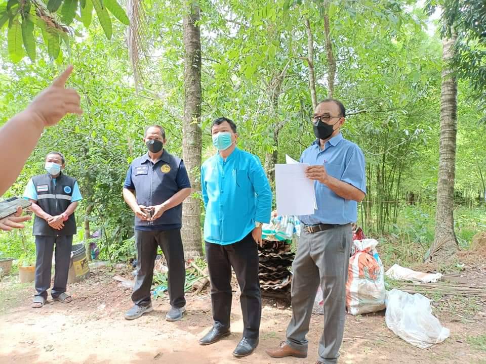 พช.ปราจีนบุรี ลงพื้นที่จัดทำโครงการบ้านสร้างสุขสลากสรรค์สร้างเพื่อชุมชน
