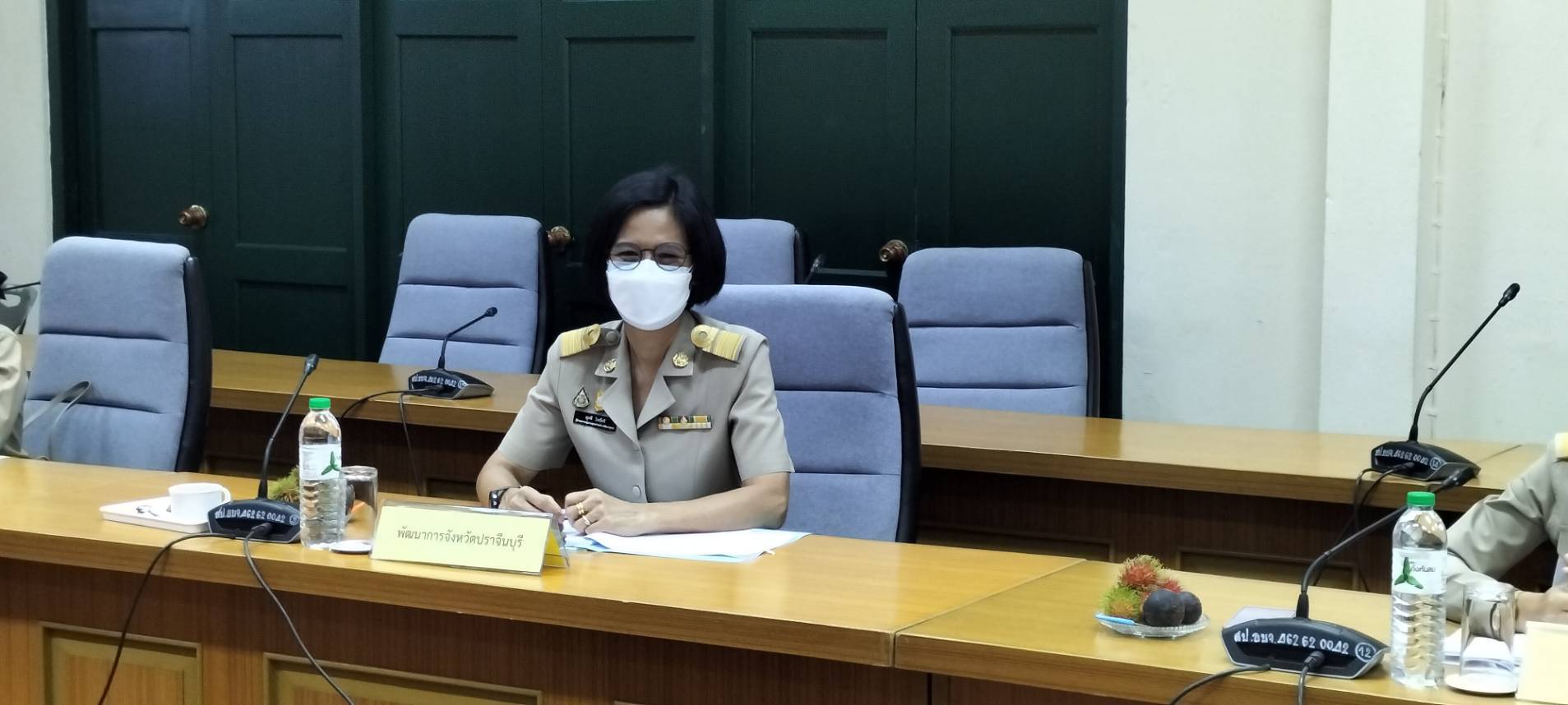 พช.ปราจีนบุรี ร่วมประชุมคณะอนุกรรมการด้านการบริหารงานบุคคลสำหรับข้าราชการ หรือพนักงานครูและบุคลากรทางการศึกษา ครั้งที่ 2/2565