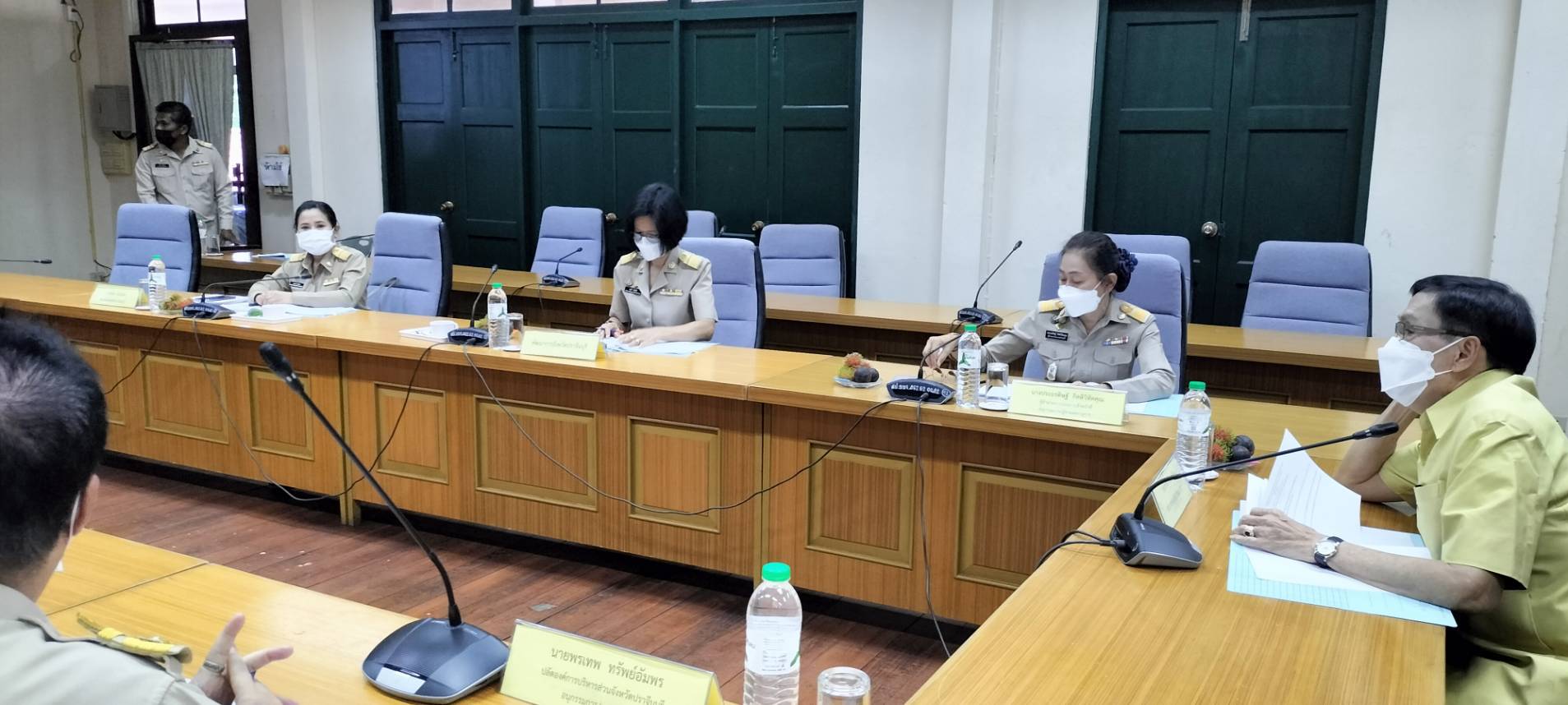 พช.ปราจีนบุรี ร่วมประชุมคณะอนุกรรมการด้านการบริหารงานบุคคลสำหรับข้าราชการ หรือพนักงานครูและบุคลากรทางการศึกษา ครั้งที่ 2/2565