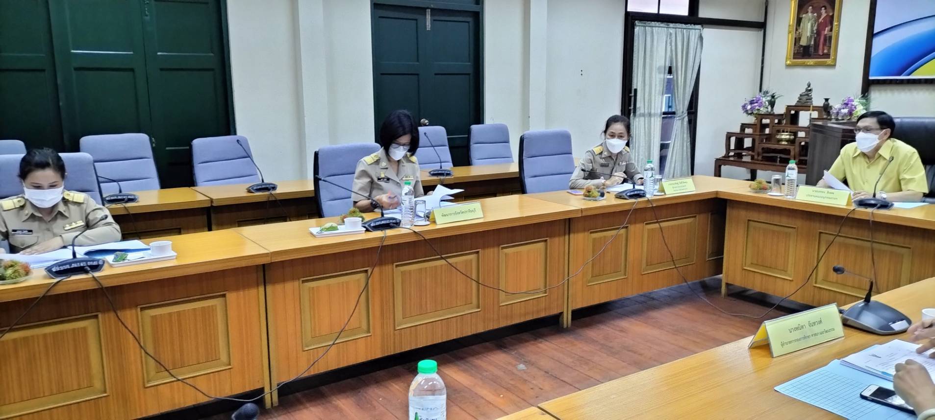 พช.ปราจีนบุรี ร่วมประชุมคณะอนุกรรมการด้านการบริหารงานบุคคลสำหรับข้าราชการ หรือพนักงานครูและบุคลากรทางการศึกษา ครั้งที่ 2/2565