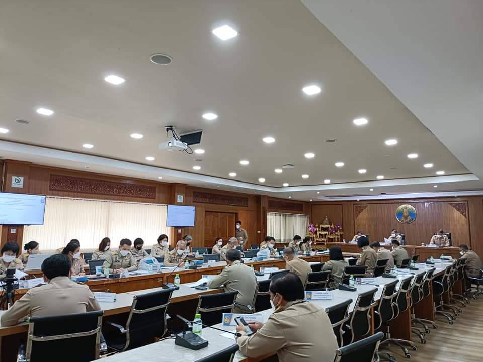 พช.ปราจีนบุรี ร่วมประชุมการประชุมหัวหน้าส่วนราชการสังกัดกระทรวงมหาดไทย และนายอำเภอ ประจำเดือนพฤษภาคม 2565