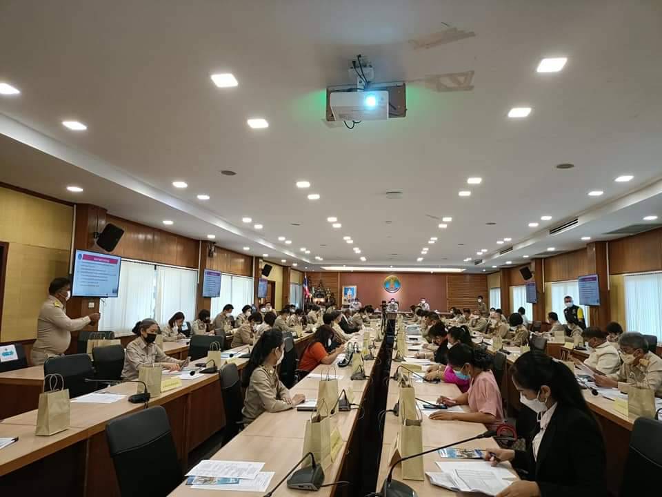 พช.ปราจีนบุรี ร่วมประชุมคณะกรมการจังหวัดปราจีนบุรี ครั้งที่ 5/2565 ประจำเดือนพฤษภาคม 2565