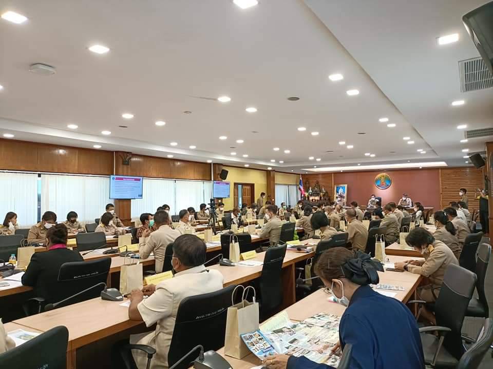 พช.ปราจีนบุรี ร่วมประชุมคณะกรมการจังหวัดปราจีนบุรี ครั้งที่ 5/2565 ประจำเดือนพฤษภาคม 2565