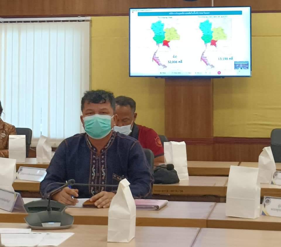 พช.ปราจีนบุรี ร่วมประชุมคณะกรรมการศูนย์อำนวยการป้องกันและปราบปรามยาเสพติดจังหวัดปราจีนบุรี ครั้งที่ 5/2565