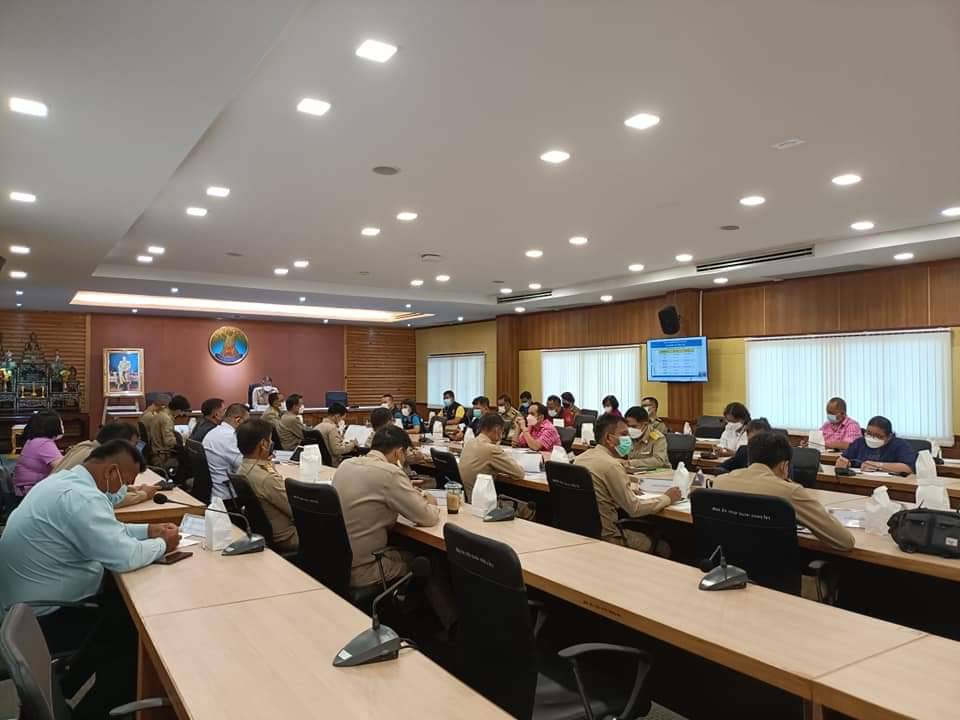 พช.ปราจีนบุรี ร่วมประชุมคณะกรรมการศูนย์อำนวยการป้องกันและปราบปรามยาเสพติดจังหวัดปราจีนบุรี ครั้งที่ 5/2565