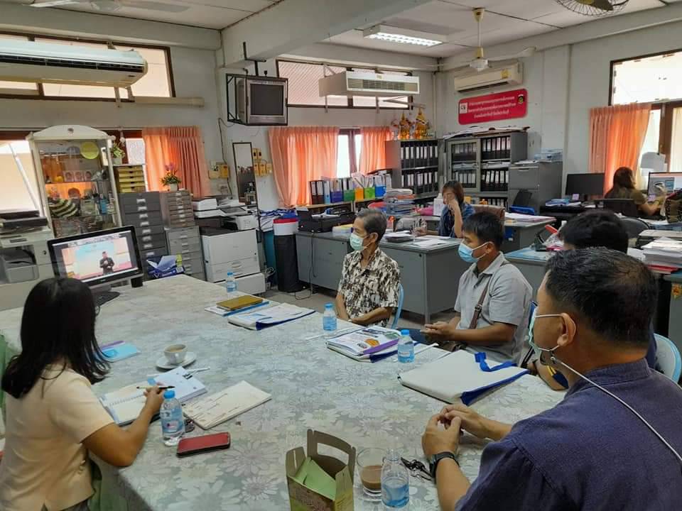 พช.ปราจีนบุรี ร่วมประชุมโครงการประชุมศูนย์จัดการกองทุนชุมชนต้นแบบ ปีงบประมาณ 2565