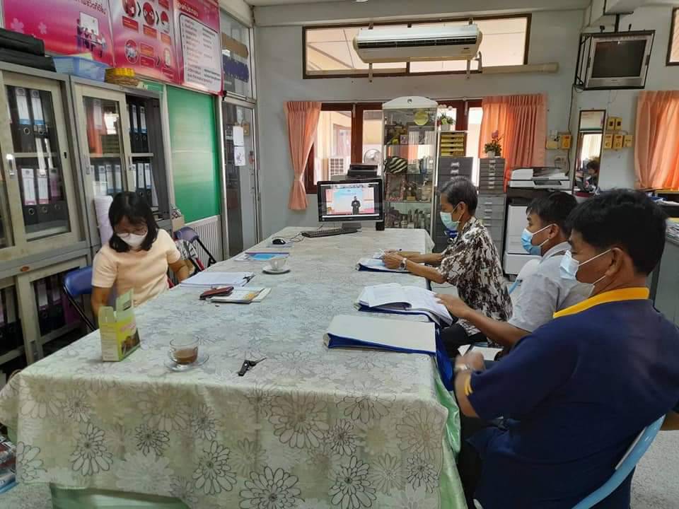 พช.ปราจีนบุรี ร่วมประชุมโครงการประชุมศูนย์จัดการกองทุนชุมชนต้นแบบ ปีงบประมาณ 2565