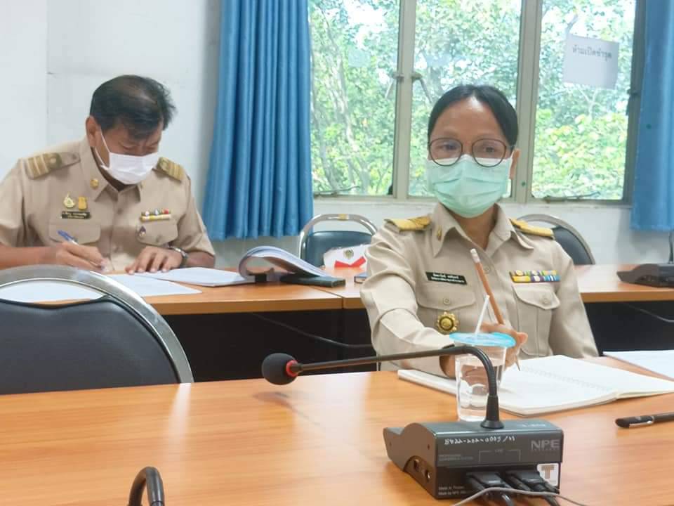 พช.ปราจีนบุรี ประชุมกรมการพัฒนาชุมชน ครั้งที่ 5/2565 ผ่านระบบวีดีทัศน์ทางไกล