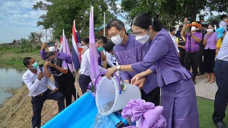 พช.ปราจีนบุรี ร่วมพิธีปล่อยพันธุ์สัตว์น้ำ เนื่องในโอกาสวันเฉลิมพระชนมพรรษา สมเด็จพระนางเจ้าสุทิดา พัชรสุธาพิมลลักษณ พระบรมราชินี 3 มิถุนายน 2565