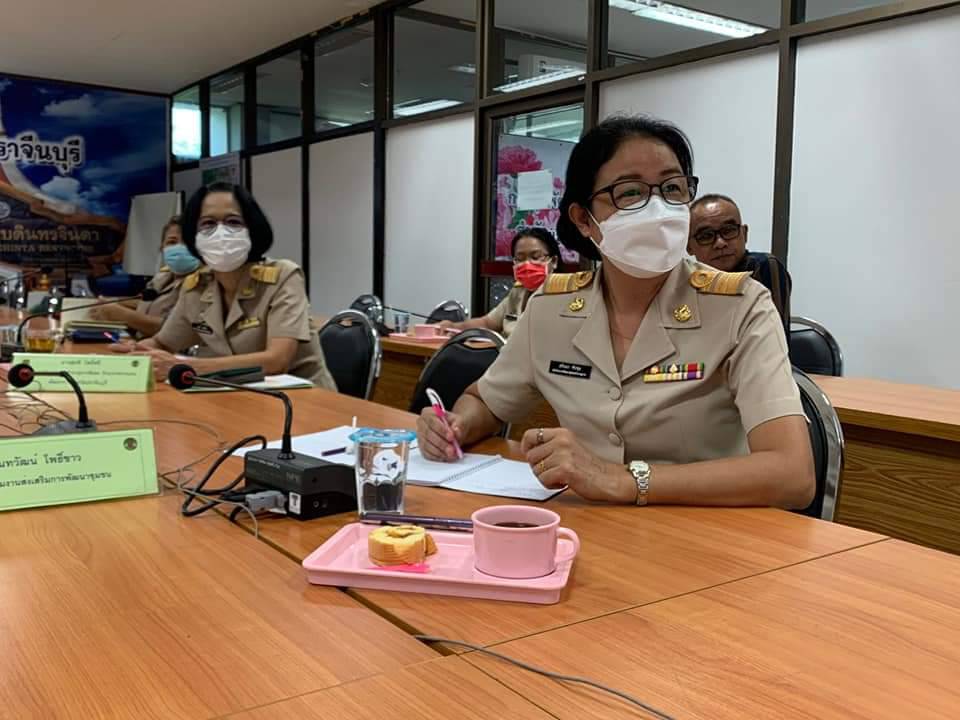 พช.ปราจีนบุรี ร่วมประชุมกรมการพัฒนาชุมชน ครั้งที่ 6/2565